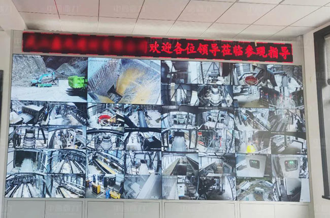 智慧礦山管理系統(tǒng)大屏展示