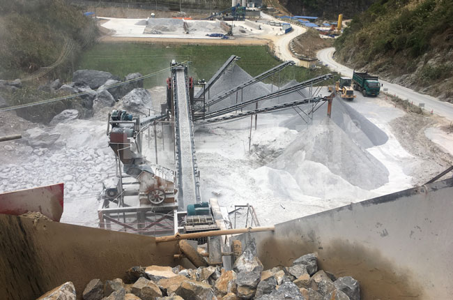 廣西南寧年產(chǎn)50萬(wàn)噸石料生產(chǎn)線