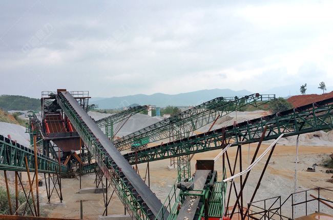 江西萍鄉(xiāng)日產(chǎn)8000噸石料生產(chǎn)線