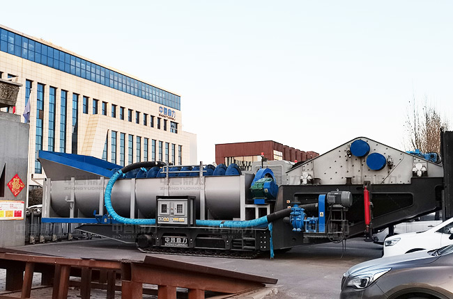 移動(dòng)式螺旋洗石機(jī)