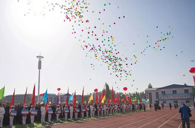 衛(wèi)輝市民運動會開幕儀式