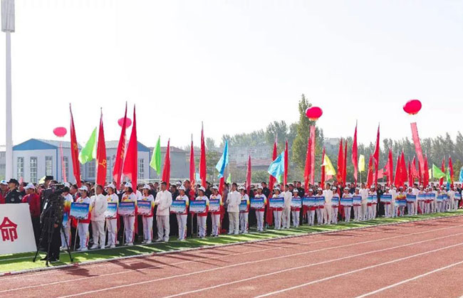 衛(wèi)輝市民運動會開幕儀式