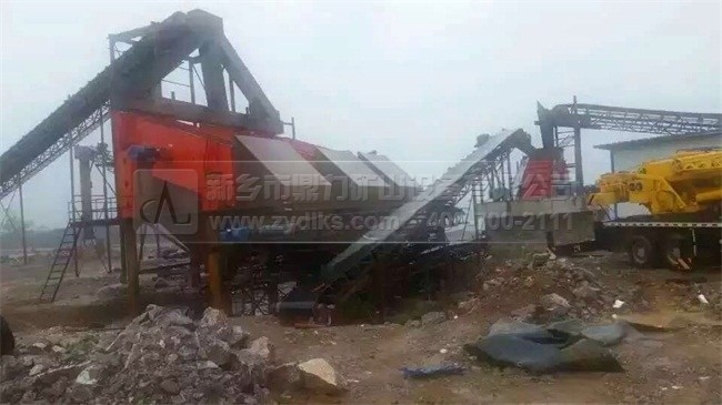 安徽鳳陽時(shí)產(chǎn)1200噸石料生產(chǎn)線