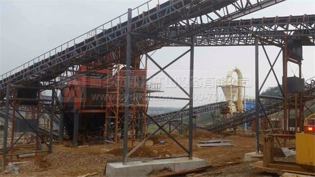 的砂石生產線設備配置