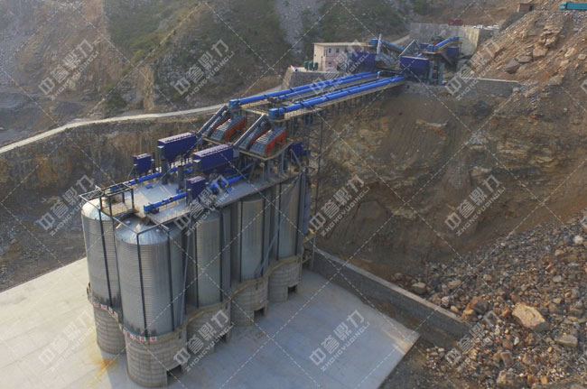 春江水泥年產(chǎn)700萬噸打砂機生產(chǎn)線