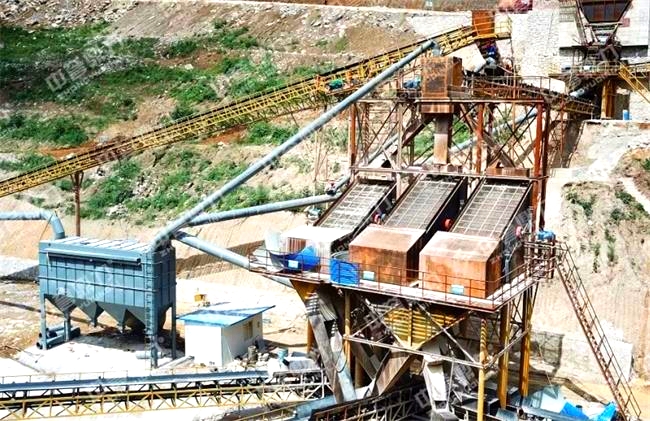 打砂生產(chǎn)線