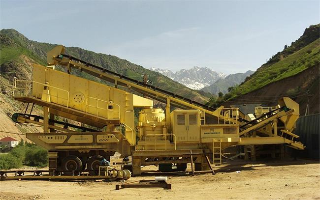 移動(dòng)石頭碎石機(jī)