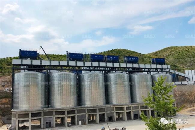 鋼結(jié)構(gòu)儲(chǔ)料罐