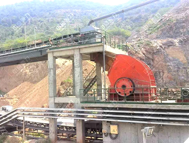 破碎機(jī)使用現(xiàn)場