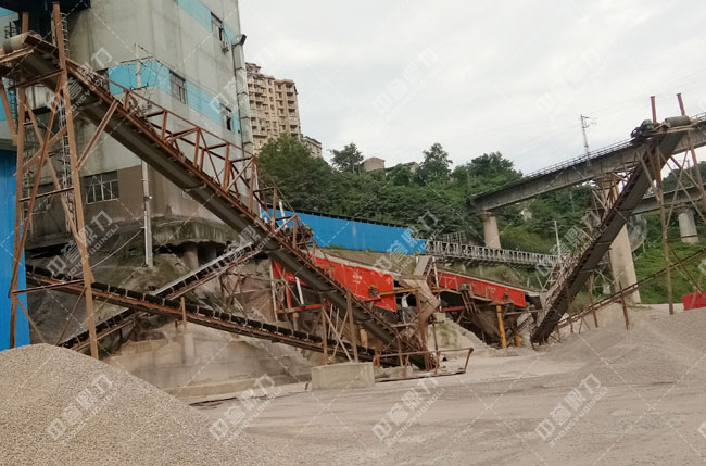 輝綠巖碎石生產(chǎn)線