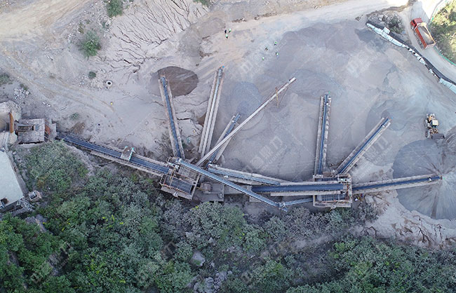 時(shí)產(chǎn)150噸整套石料生產(chǎn)線設(shè)備